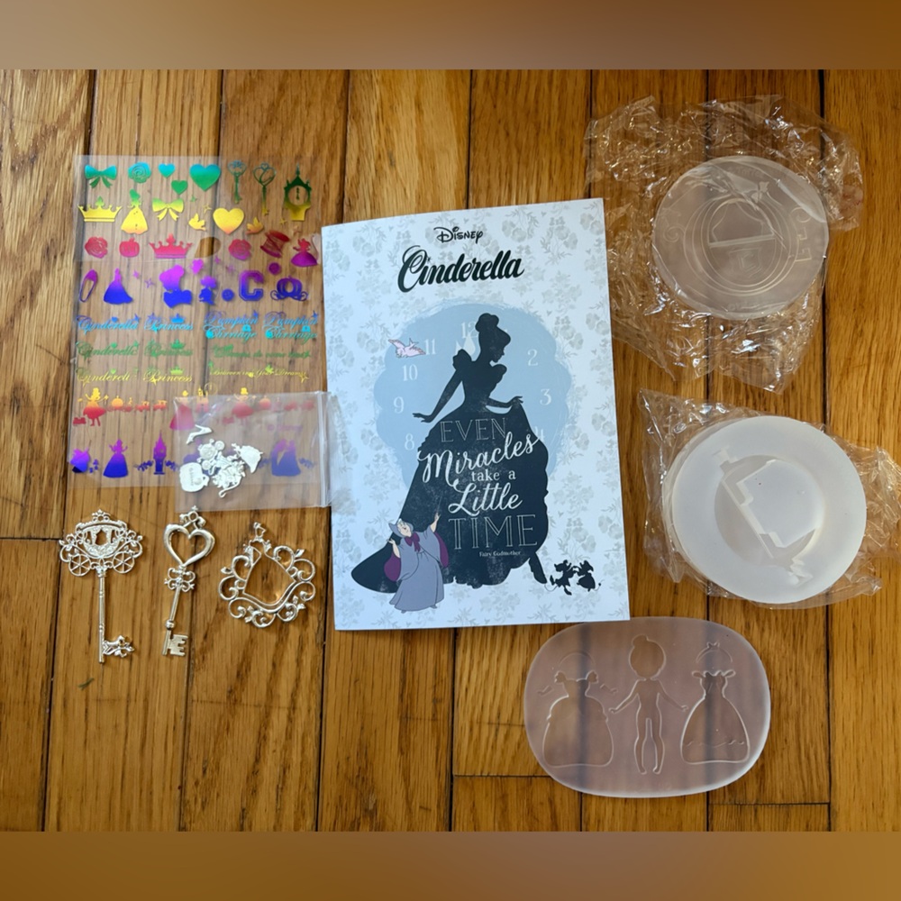 Cinderella and Sophie and Toffee resin art molds
